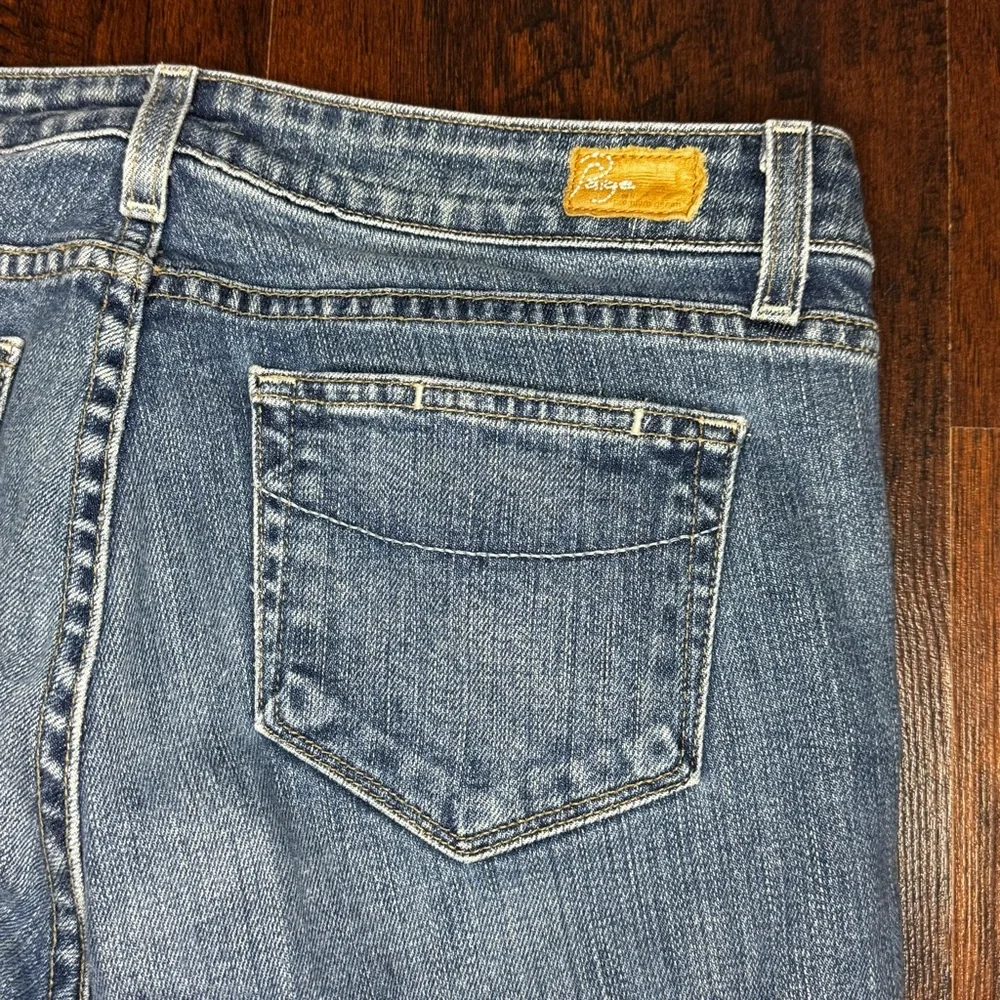 PAIGE Premium Denim Hollywood Hills Classic Rise Boot Cut Jeans Y2K Vintage 29 - Picture 13 of 15
